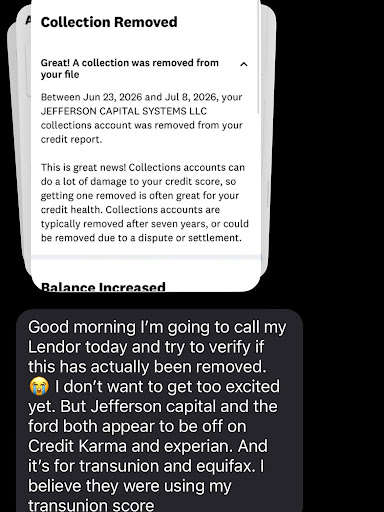 Jefferson Capital collection removed